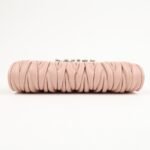MIU MIU Matelasse Leather Tri-fold Wallet Pink Used - 图片 5