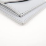 MIU MIU leather Card Case Coin Case Light Gray 5MC081 Used - 图片 7
