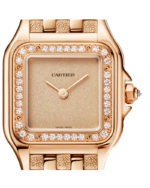PANTHÈRE DE CARTIER WATCH SMALL MODEL, QUARTZ, ROSE GOLD, DIAMONDS - 图片 2