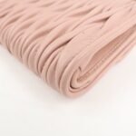 MIU MIU Matelasse Leather Tri-fold Wallet Pink Used - 图片 9