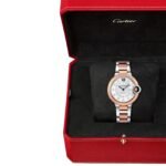 Cartier Ballon Bleu de Cartier watch, 33 mm, mechanical movement with automatic winding. Steel case, rose gold-P17311144 - 图片 4