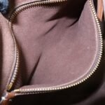 MIU MIU Leather Canvas 2Way Hand Bag Tote Bag Brown Pink 5BA085 Used - 图片 23