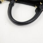 MIU MIU Leather 2Way Shoulder Bag Hand Bag Tote Bag Black - 图片 9