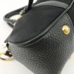 PRADA Nylon Leather 2WAY Bag Hand Bag Shoulder Bag Black BN2032 - 图片 12