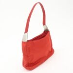 PRADA Nylon Patent Leather Shoulder Bag Red B8844 - 图片 4