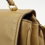 MIU MIU Leather 2Way Shoulder Bag Hand Bag Beige Used - 图片 15