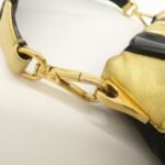 PRADA Leather Hand Bag Black Gold Hardware - 图片 8