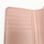 MIU MIU Matelasse Leather Tri-fold Wallet Pink Used - 图片 16