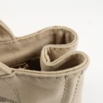 PRADA Logo Canapa Mini Canvas Tote Bag Hand Bag Beige 1BG439 Used - 图片 18