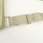PRADA Triangle Logo Nylon Shoulder Bag Crossbody Bag Beige B7372 Used - 图片 7