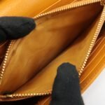 MIU MIU Leather Studs Chain Wallet Shoulder Bag Brown 5BP006 Used - 图片 19