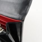 PRADA Leather Bi-Fold Long Wallet Black Silver Hardware 1MH037 Used - 图片 20