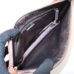 PRADA Triangle Logo Leather Shoulder Bag Hand Bag Brown Used - 图片 20