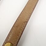 MIU MIU Leather Side Ribbon 2Way Bag Hand Bag Beige Gold - 图片 7
