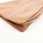 PRADA Triangle Logo Leather Shoulder Bag Hand Bag Brown Used - 图片 11