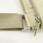 PRADA Triangle Logo Nylon Shoulder Bag Crossbody Bag Beige B7372 Used - 图片 8