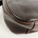 PRADA Logo Leather Shoulder Bag Crossbody Bag Brown - 图片 13