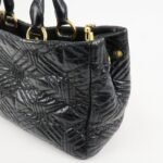 MIU MIU Leather 2Way Shoulder Bag Hand Bag Tote Bag Black - 图片 18