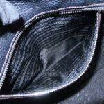 PRADA Logo Leather Hand Bag Mini Boston Bag Black BL0471 Used - 图片 23