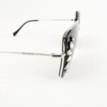 MIU MIU Metal Rhine Stone Sunglasses Black Silver 01E-580 46□19 - 图片 5