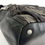 PRADA Logo Nylon Leather Gathered 2Way Shoulder Hand Bag BN4586 - 图片 11