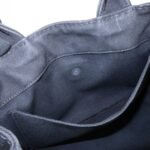 PRADA Canapa Mini Canvas 2Way Hand Bag Tote Bag Black 1BG439 Used - 图片 21