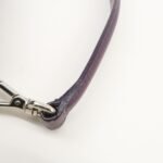 PRADA Ribbon Leather Shoulder Bag Hand Bag Purple Used - 图片 10