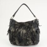 PRADA Logo Nylon Leather Gathered 2Way Shoulder Hand Bag BN4586 - 图片 2