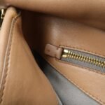 MIU MIU Leather 2Way Chain Shoulder Bag Clutch Bag Brown - 图片 23