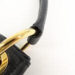 PRADA VITTELLO PHOENIX Triangle Logo Leather Shoulder Bag Black 1BC051 Used - 图片 10