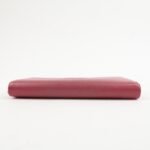PRADA Logo Saffiano Leather Round Zippy Long Wallet Pink 1M0506 Used - 图片 5