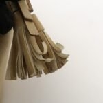 PRADA Triangle Logo VITELLOSHINE Leather 2Way Bag Beige BN1921 - 图片 15