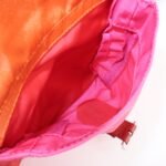 PRADA Triangle Logo Nylon Leather Backpack Ruck Sack Pink B6677 Used - 图片 23