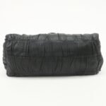 PRADA Leather 2WAY Bag Hand Bag Shoulder Bag Black BN1788 - 图片 5