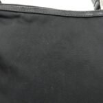 PRADA Triangle Logo Nylon Leather Shoulder Bag Hand Bag Black BR3121 Used - 图片 20