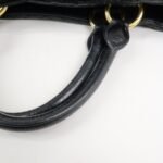 MIU MIU Leather 2Way Shoulder Bag Hand Bag Tote Bag Black - 图片 10