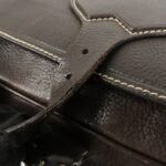 PRADA Logo Leather Shoulder Bag Crossbody Bag Brown - 图片 18