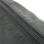 PRADA Triangle Logo Nylon Leather Shoulder bag Black - 图片 16