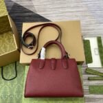 GUCCI SMALL TOTE BAG WITH HOOK CLOSURE - 图片 4
