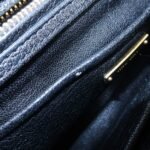 MIU MIU Denim Leather Biker 2Way Tote Bag Blue Black RN1031 Used - 图片 21