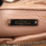 MIU MIU Leather Bijoux Shoulder Bag Crossbody Bag Pink Used - 图片 24