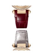 Pasha De Cartier, 30 Mm, Quartz, Rose Gold, Diamonds, 2 Interchangeable Leather Straps - 图片 3