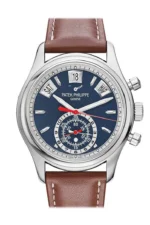 Patek Philippe Complications Chronograph Blue Dial Men's Watch 5960/01G-001 - 图片 2