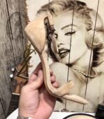 YSL logo heels and square toes - 图片 5