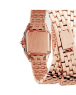 PANTHÈRE DE CARTIER WATCH, Small model, quartz movement, rose gold, diamonds - 图片 3
