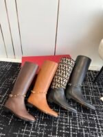 2023/ aw rivet knight boots equestrian boots - 图片 3