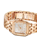 PANTHÈRE DE CARTIER WATCH MEDIUM MODEL, QUARTZ, ROSE GOLD, DIAMONDS - 图片 3