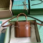 GG Mini bamboo shoulder bag - 图片 4