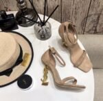 YSL logo heels and square toes - 图片 3