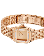 PANTHÈRE DE CARTIER WATCH SMALL MODEL, QUARTZ, ROSE GOLD, DIAMONDS - 图片 3